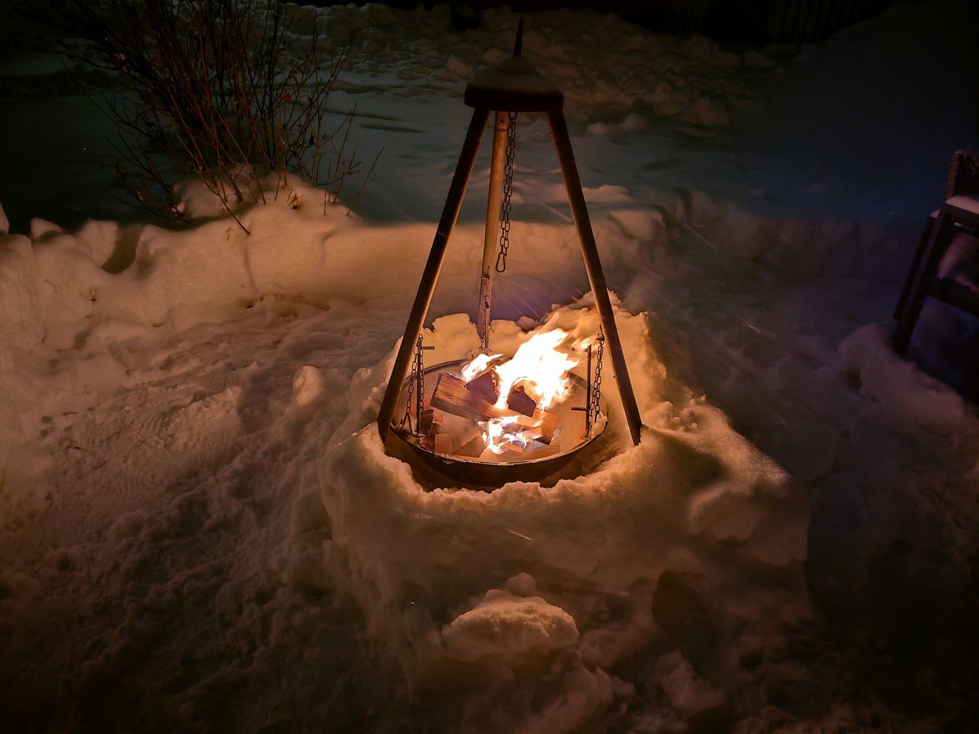 Fire in Winter